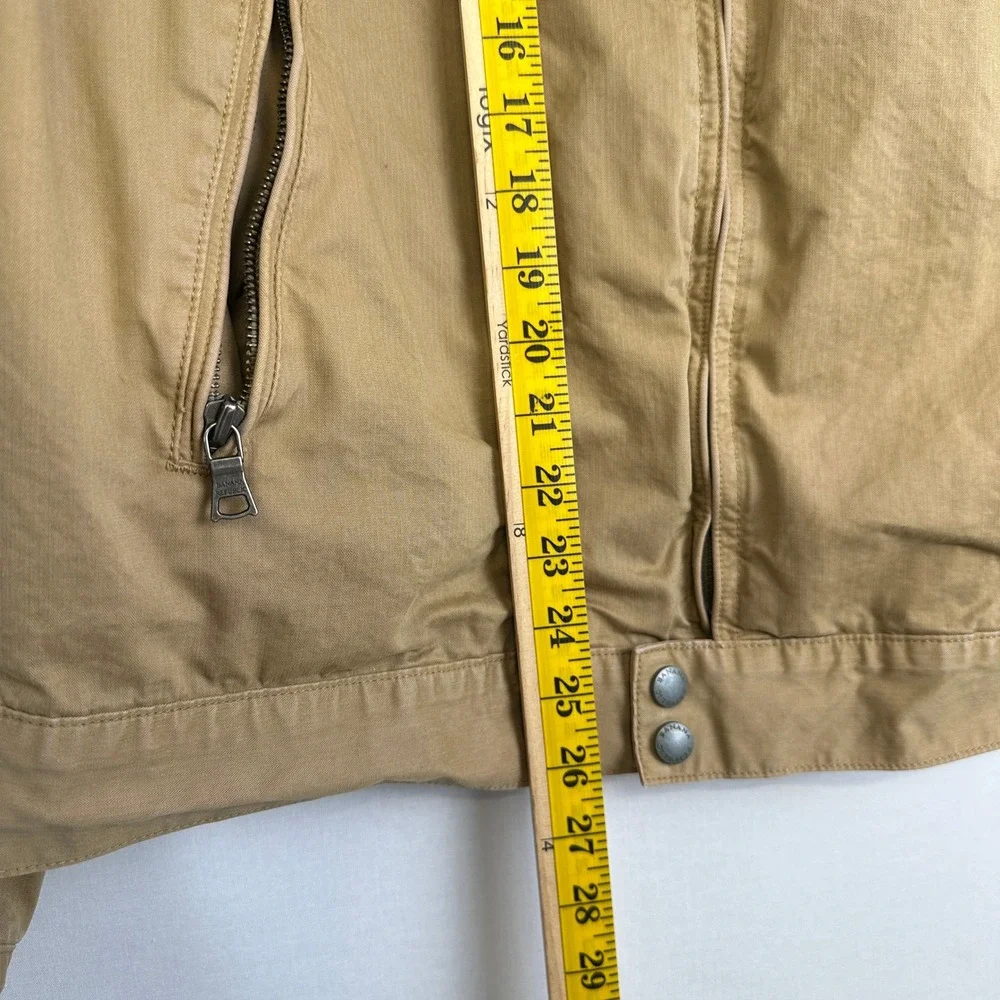 Banana Republic Garment Dye Herringbone Jacket Khaki‎ Men's Large